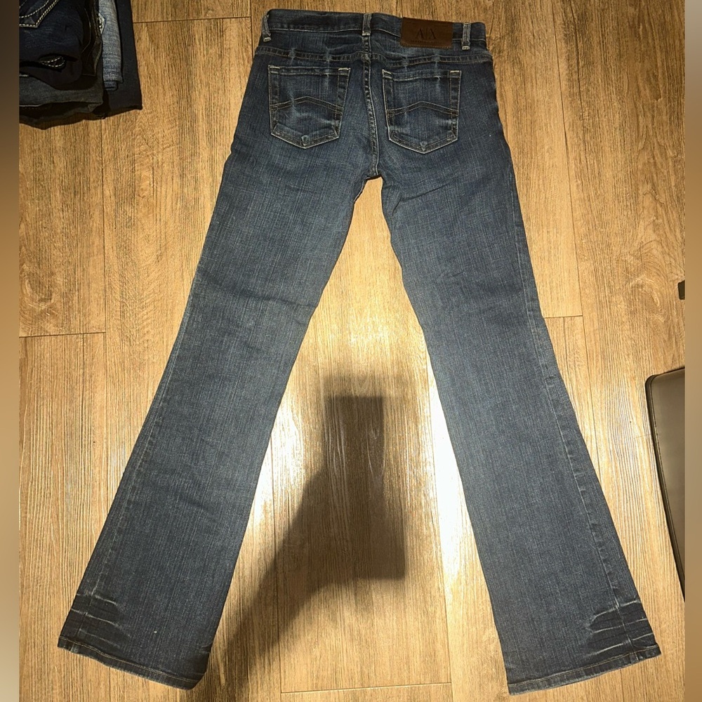 Armani Exchange Dark Blue Flare Jeans